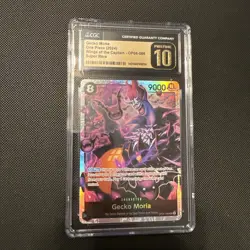 One Piece Gecko Moria - OP06-086 Wings of the Captain - CGC PRISTINE 10 - Image 1