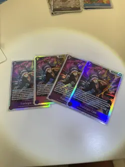 One Piece TCG Trafalgar Law OP12-073 SR Legacy of a Master 4X PLAYSET - Image 1