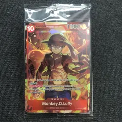 One Piece Treasure Booster (SEALED PROMO CARD) ST10-006 Monkey D Luffy ENGLISH - Image 1