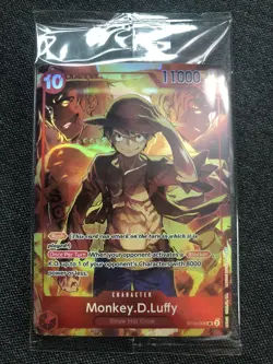 One Piece Treasure Booster (SEALED PROMO CARD) ST10-006 Monkey D Luffy ENGLISH - Image 2