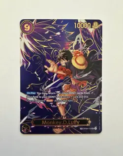 One Piece (OP-13) Carrying On His Will Monkey.D.Luffy SP OP09-119 - Image 3