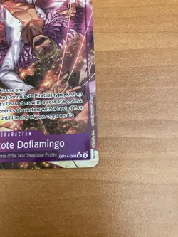 One Piece CCG Donquixote Doflamingo Alt Art OP14-069 English Nicely Centered - Image 3