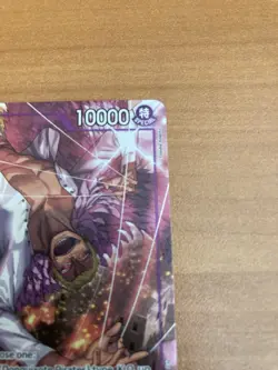 One Piece CCG Donquixote Doflamingo Alt Art OP14-069 English Nicely Centered - Image 4