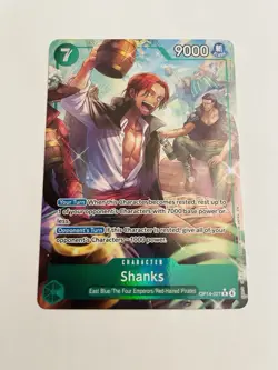 SHANKS - OP14-027 Alternate Art Foil | One Piece TCG The Azure Sea’s Seven NM - Image 1