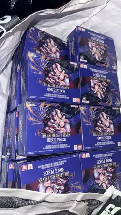 Bandai One Piece Card Game The Azure Sea's Seven English Booster Box op14 unseal - Image 1