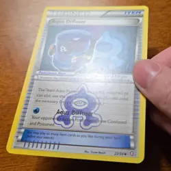 Aqua Diffuser 23/34 - Double Crisis Uncommon 2015 - Pokemon TCG Card LP - Image 3
