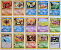 Pokemon Vintage Fossil Card Lot of 15 - 1999 WOTC - Excellent / Near Mint - Image 1