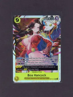 Boa Hancock SR OP14-112 The Azure Sea's Seven Foil One Piece Card Game - Image 1