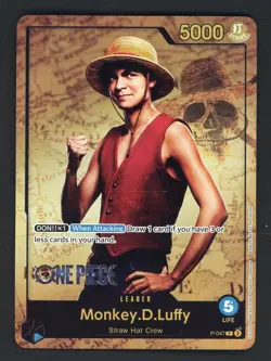#2 2024 One Piece Premium Card Collection Live Action #P-047 Monkey D. Luffy - Image 1