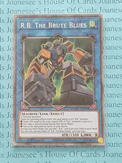 DUAD-EN094 R.B. The Brute Blues Starlight Rare Yu-Gi-Oh Card 1st Edition New - Image 2