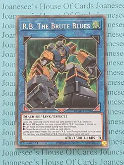 DUAD-EN094 R.B. The Brute Blues Starlight Rare Yu-Gi-Oh Card 1st Edition New - Image 3