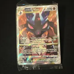 Pokemon TCG Lucario VSTAR SWSH291 Crown Zenith ETB Promo Card, Sealed NM - Image 3