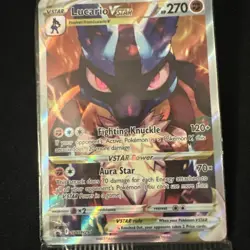 Pokemon TCG Lucario VSTAR SWSH291 Crown Zenith ETB Promo Card, Sealed NM - Image 4