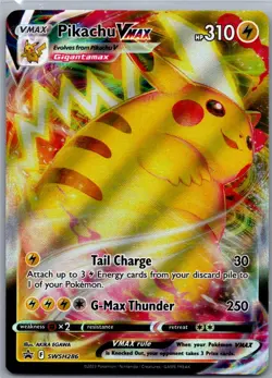 Pikachu VMAX Promo SWSH: Sword & Shield Promo Cards SWSH286 NM - Image 1