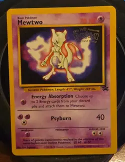 Mewtwo 3 Black Star Promo Pokemon TCG - Pokemon The First Movie Promo Card #3 - Image 1