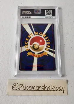 Alakazam #65 - Japanese Base Set *PSA 9 - MINT* Holo Rare Pokemon Card - Image 4