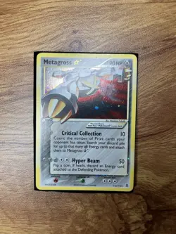 Metagross Star 113/113 Delta Species Holo Ultra Rare Pokemon TCG Card 2005 - Image 2