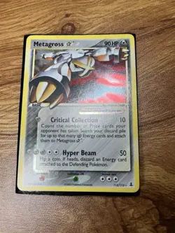Metagross Star 113/113 Delta Species Holo Ultra Rare Pokemon TCG Card 2005 - Image 4