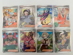 Pokemon TCG Card Lot - SV Supporter Trainer Full arts (A30) - Image 1