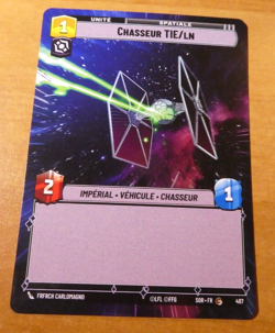STAR WARS UNLIMITED CARD GAME TCG CARTE HYPERSPACE 487 SOR.FR ** - Image 1