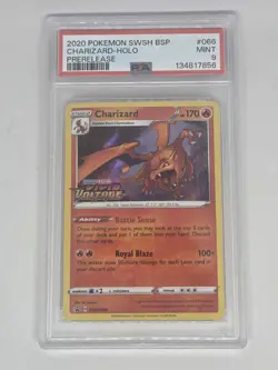 Charizard - (Prerelease) SWSH066 SWSH: Sword & Shield Promo Cards Holo PSA 9 - Image 1