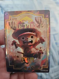 One Piece Collector Cardstock Card Holo Foil KN-TGR-013 PACK FRESH - Image 1