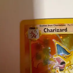 Pokemon TCG Charizard Base Set Holo Unlimited Rare Card 4/102 PSA - Image 3