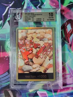 BGS 10 One Piece PRB01 Don!! Card Kozuki Oden - English - The Best - Graded - Image 1