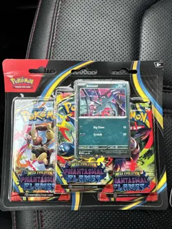 Pokemon TCG Phantasmal Flames 3-Pack Blister Card Sneasel Promo NEW/Sealed - Image 2