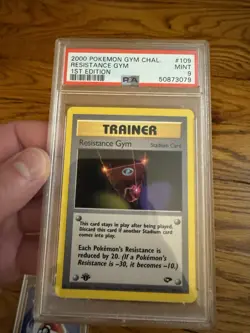 2000 Pokemon 1st Edition 3 Card Lot - Gym Challenge - PSA 9 MINT! WOTC - Image 5