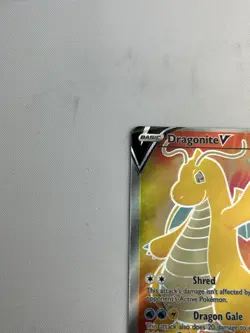 Pokemon TCG Dragonite v 191/203 Evolving Skies Holo Ultra Rare Full Art Card NM - Image 3