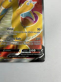 Pokemon TCG Dragonite v 191/203 Evolving Skies Holo Ultra Rare Full Art Card NM - Image 5