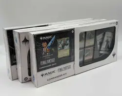 Lot of (3) Magic The Gathering Final Fantasy Comamander Kit Costco Bundle - Image 2