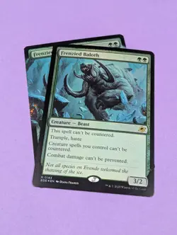 MTG Magic: Edge of Eternities: Frenzied Baloth #0342 Rare - NM - Image 3