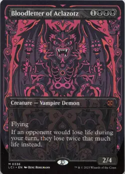 Bloodletter of Aclazotz (Borderless) M The Lost Caverns of Ixalan 336 NM MTG - Image 1