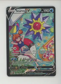 2022 Pokemon SWSH Astral Radiance #TG13 FA Starmie V - Image 1