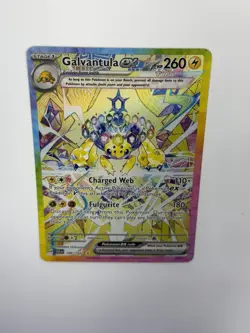 Pokemon TCG Galvantula Ex 168/142 Special Illustration Rare Stellar Crown LP - Image 5