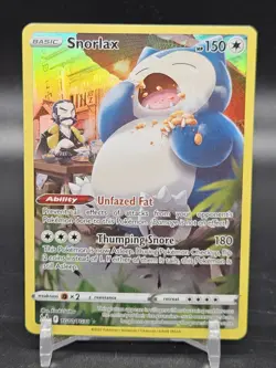 Pokemon Snorlax Swsh11 Lost Origin Trainer Gallery TG10/TG30 Ultra Rare Holo - Image 1