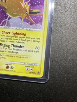 Pokemon Zapdos Holo Diamond & Pearl Majestic Dawn 14/100 - Image 5