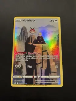 Hoothoot TG12/TG30 Swsh10 Astral Radiance Trainer Gallery Holo Pokemon TCG - Image 1