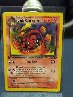Dark Charmeleon 32/82 Team Rocket 1st Edition Uncommon 2000 Vintage Pokemon TCG - Image 1