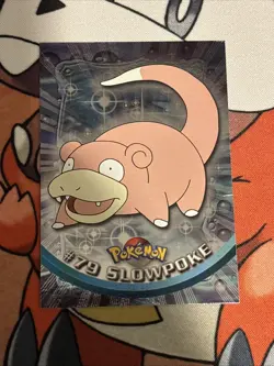 2000 Pokemon TV Animation Series 2 #79 Slowpoke Blue Logo. Foil - Image 2