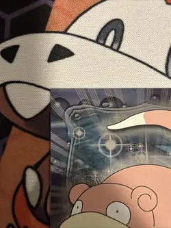 2000 Pokemon TV Animation Series 2 #79 Slowpoke Blue Logo. Foil - Image 3