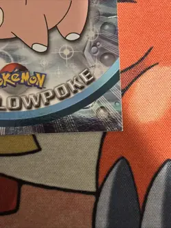 2000 Pokemon TV Animation Series 2 #79 Slowpoke Blue Logo. Foil - Image 5