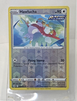 Pokemon - Hawlucha - 216/264 - REVERSE HOLO - HP 90 Fusion Strike - Image 1
