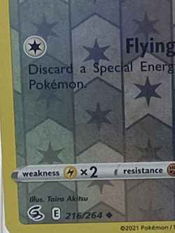 Pokemon - Hawlucha - 216/264 - REVERSE HOLO - HP 90 Fusion Strike - Image 4