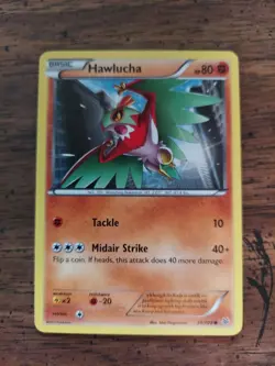 Pokemon TCG Hawlucha Roaring Skies 39/108 1st Edition Reverse Holo Common - Image 1
