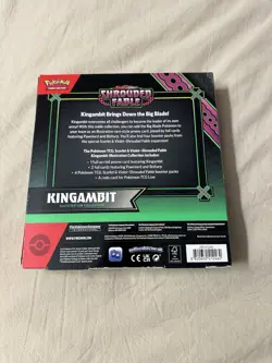 Pokemon TCG Shrouded Fable Kingambit Illustration Collection - New/Sealed - Image 2