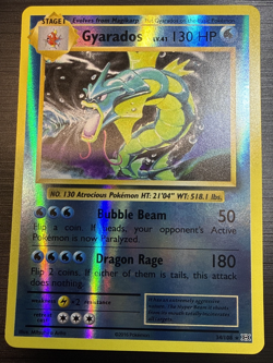Gyarados 34/108 Rare Reverse Holo XY - Evolutions Pokemon TCG - Image 1