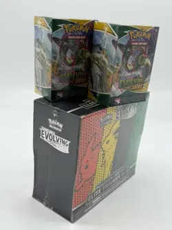 Pokemon TCG Evolving Skies PC ETB + 2 Build & Battle Boxes SEALED - Image 2